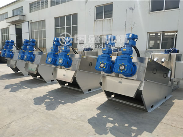 食品廠(chǎng)污泥處理專(zhuān)用疊螺機