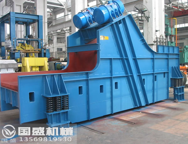 慣性振動(dòng)輸送落砂機