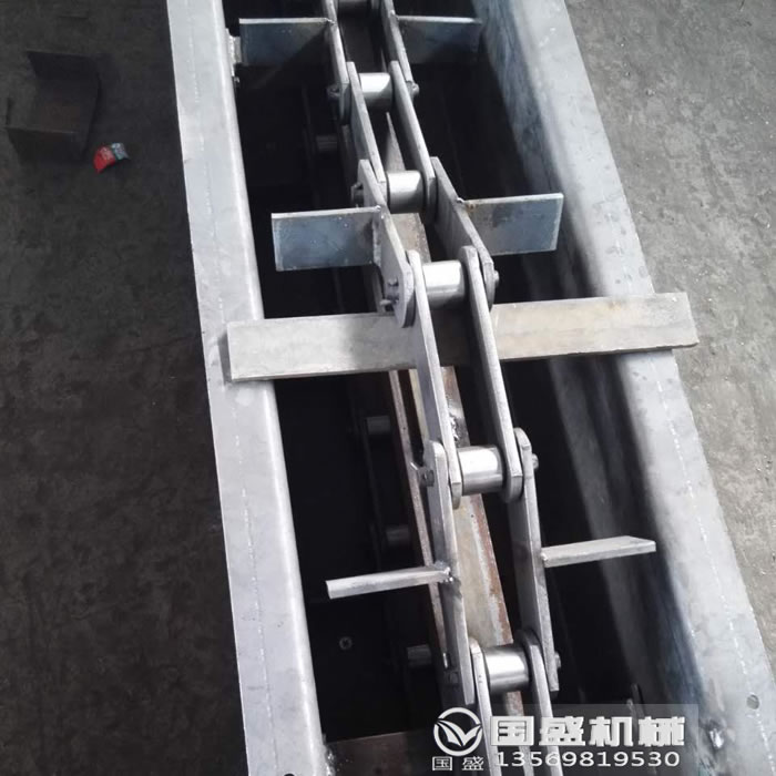 石灰渣雙環(huán)鏈刮板輸送機 石灰渣雙環(huán)鏈刮板輸送機