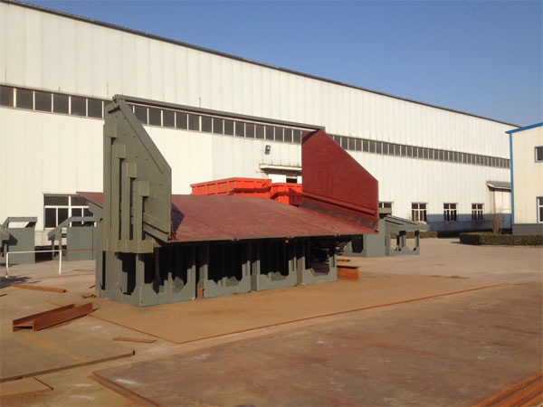 雙臺板振動(dòng)放礦機